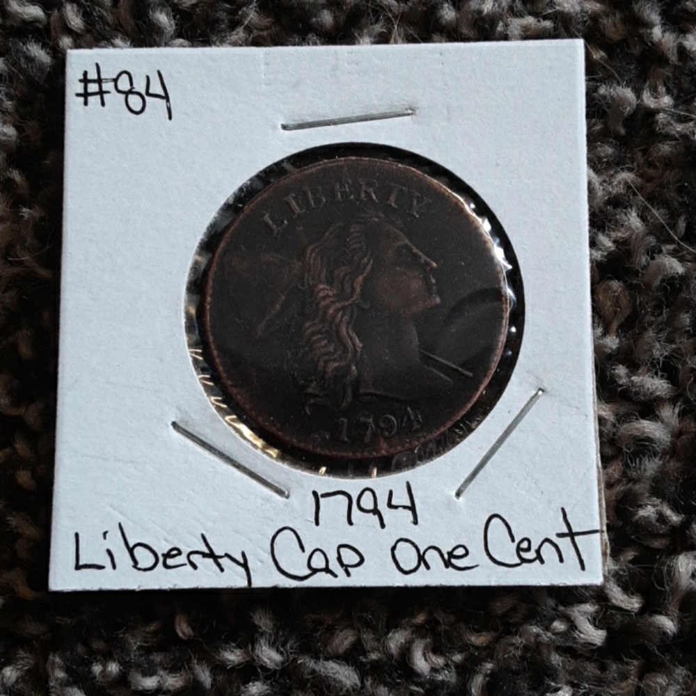 1794 Liberty Cap One Cent Coin